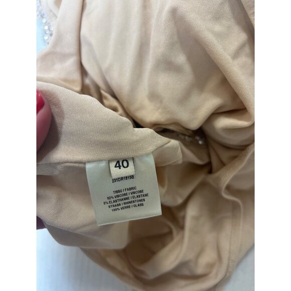 Alexandre Vauthier Cut Out Rhinestone Embellished Mini Dress Size 40 US 8 $6,378 - Picture 6 of 7